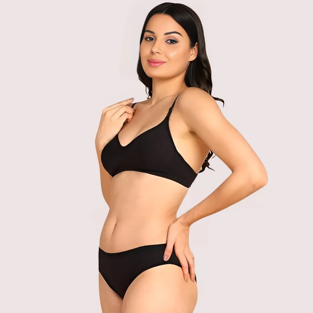 Breathable Cotton Lingerie Set for Her (2 pack) - Image 2