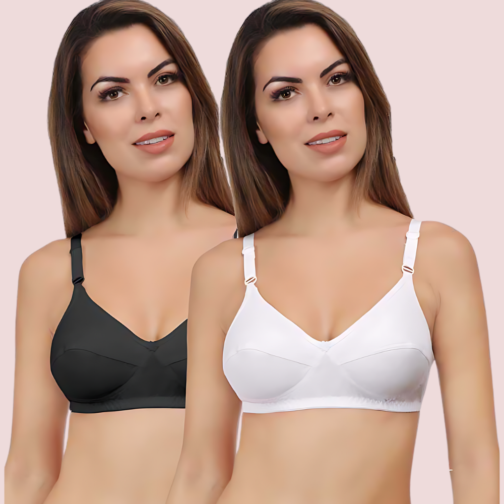 Clearance sale Pack of 10 cotton summer bras - Image 2