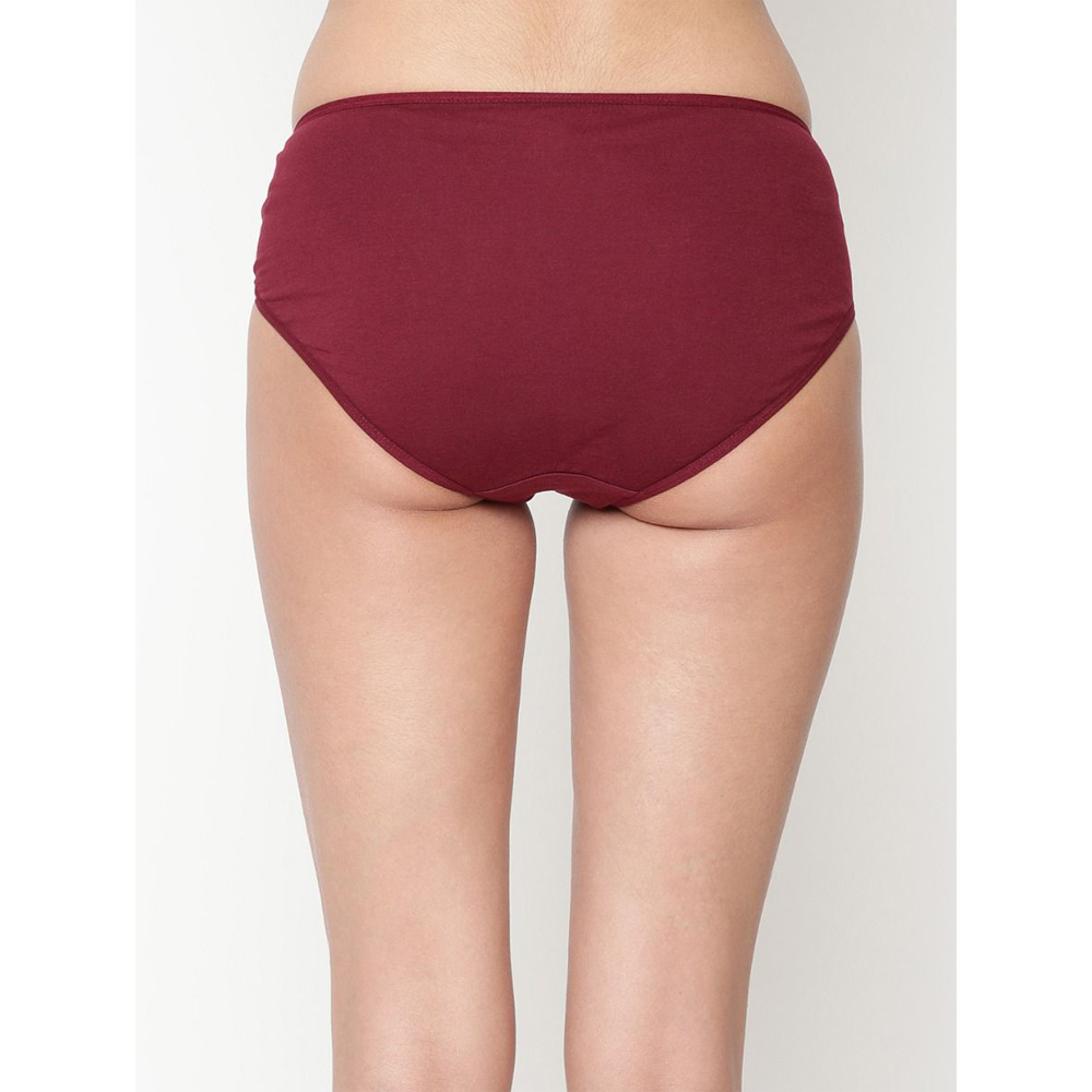 Comfy Snazzy Way Women's Best Fitting Plus Size Maroon Cotton Panties(Pkt of 2) - Image 4