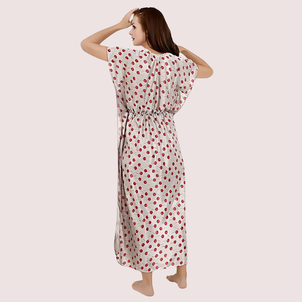 Luxurious Satin Maxi Sleepwear for Women - Image 4