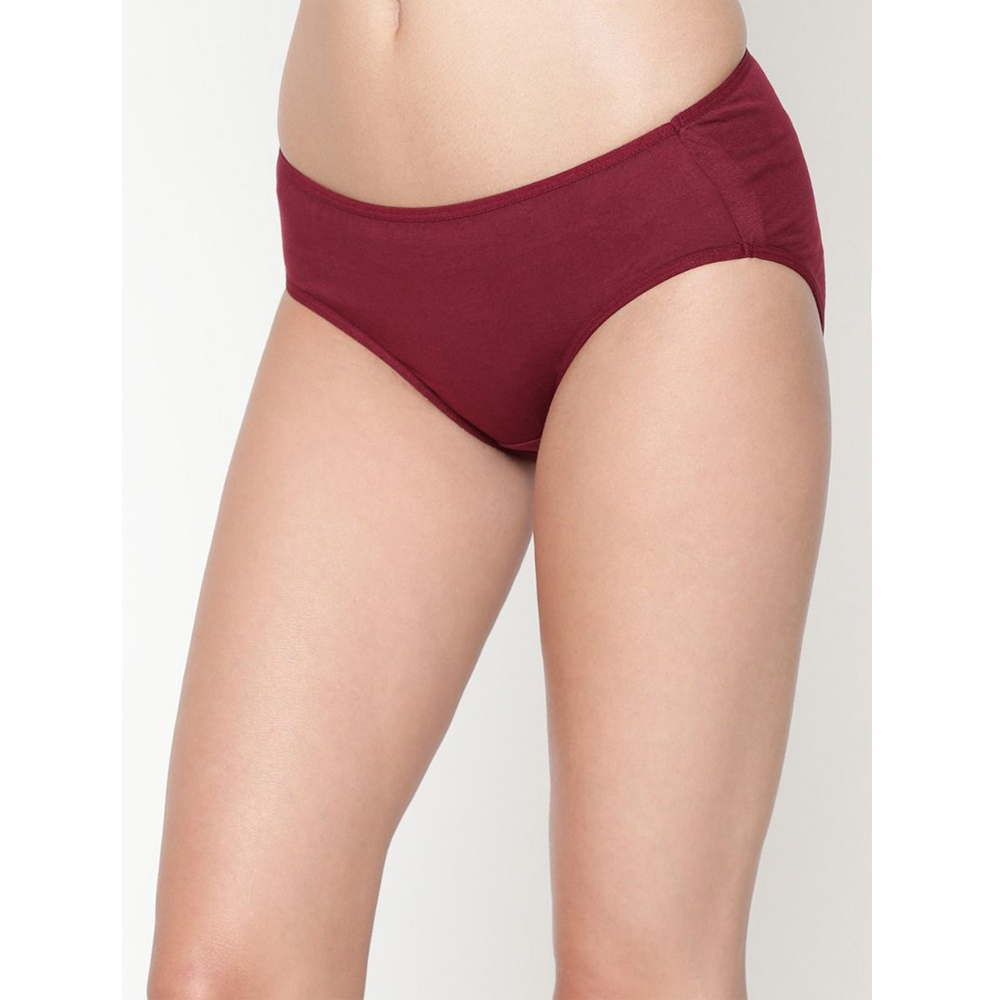 Comfy Snazzy Way Women's Best Fitting Plus Size Maroon Cotton Panties(Pkt of 2) - Image 3