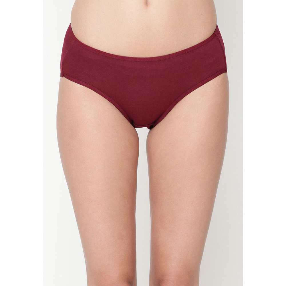 Comfy Snazzy Way Women's Best Fitting Plus Size Maroon Cotton Panties(Pkt of 2) - Image 2