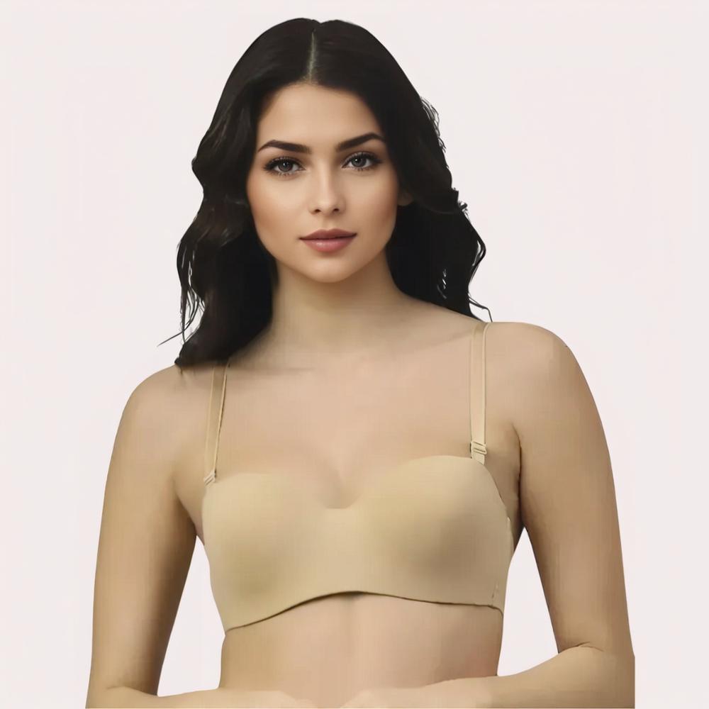 FD Demi Bra + Free Seamless Panty - Lift, Comfort & Perfect Fit - Image 2