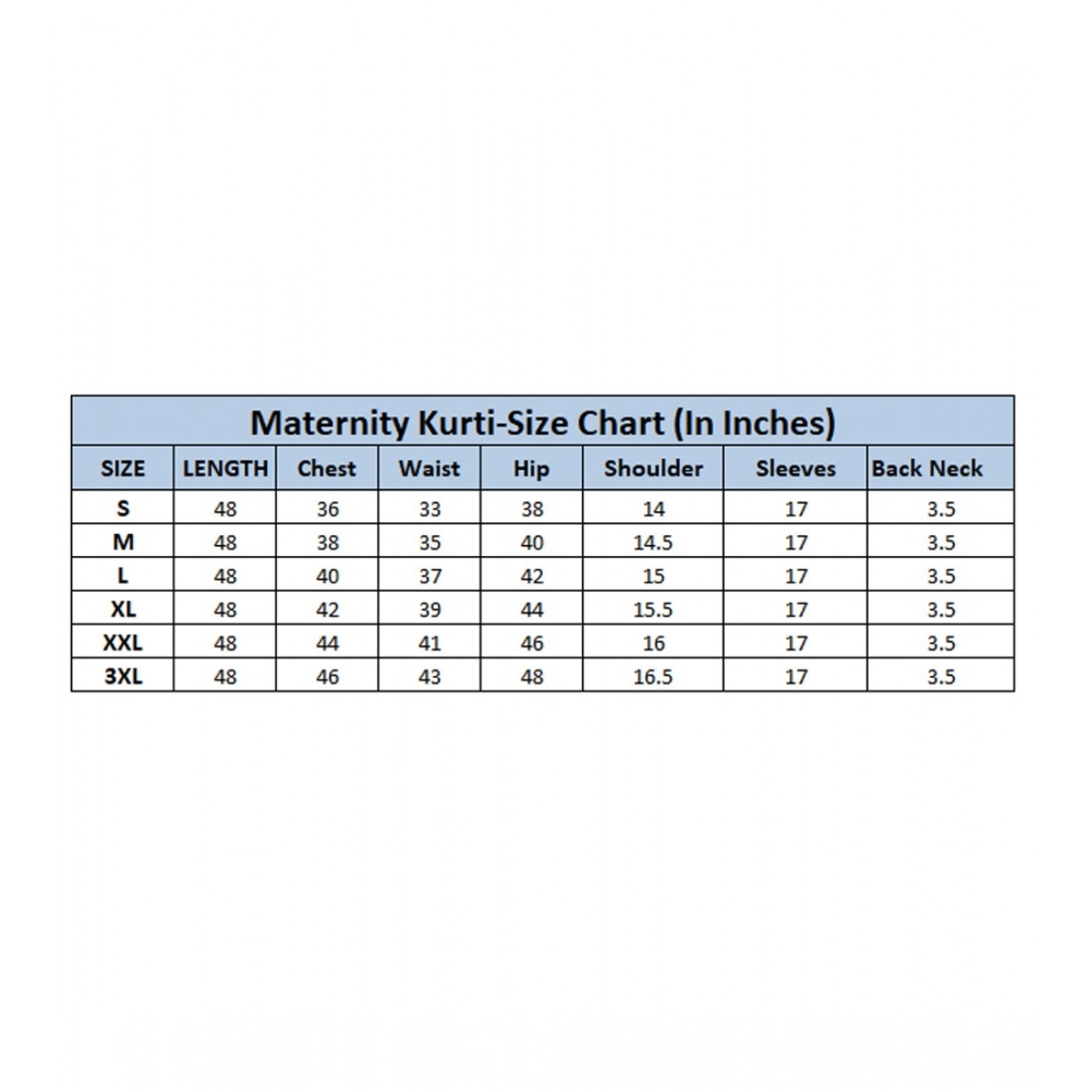 Women's Casual 3/4 Sleeve Printed Viscose Maternity Feeding Kurti (Brown) - Image 5